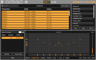 Showglo Plugin | Position Controls